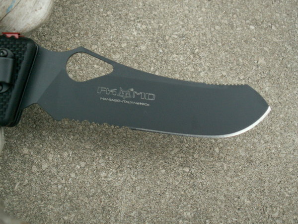FOX knives FKMD CAPRICORNO Rettungsmesser ALSR 49 air land sea rescue knife Multi Tool Italy